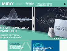 Tablet Screenshot of miro-med.pl
